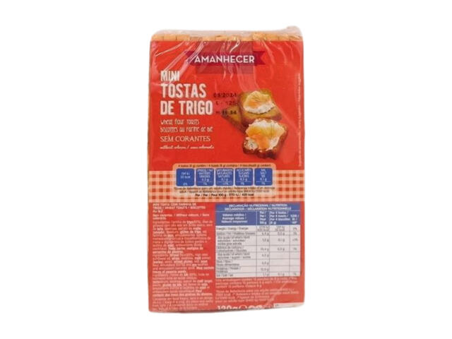 Mini Toasts Amanhecer 120g