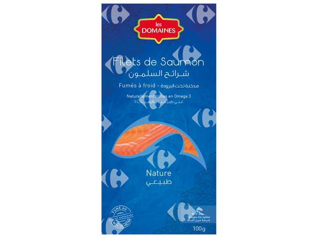 Filet de Saumon Fumé Les Domaines 100g