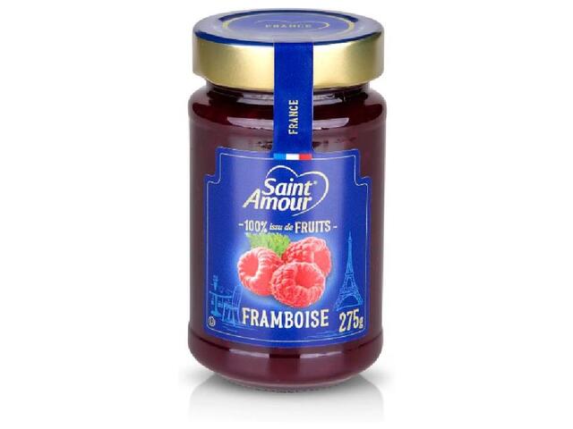 Confiture Framboise 100% Fruits Saint Amour 275g