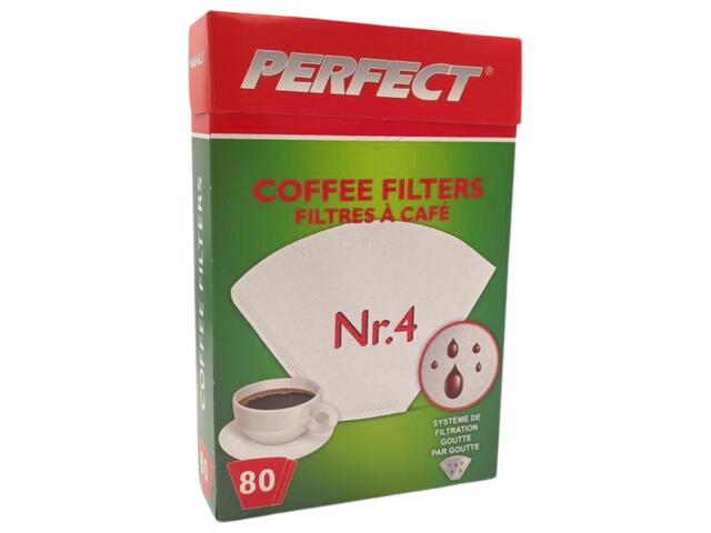 Filtres à Café Numéro 4 Perfect 80 unités.