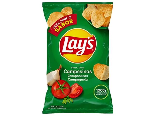 Chips Campesina Lays 122g.