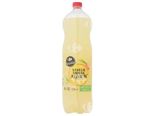 Boisson Gazeuse Agrumes Carrefour 1,5L pet
