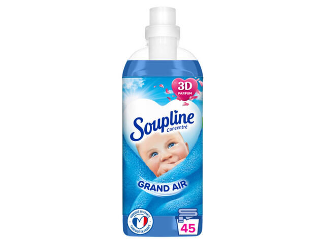 Assouplissant Concentré Grand Air Bleu Soupline 1L