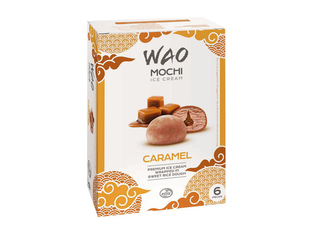 Mochis Glaces Saveur Caramel Wao 6x35g.