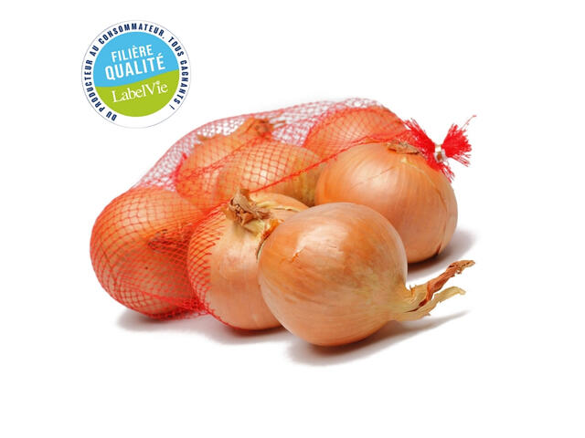 Oignon Blanc Filet 1Kg - Filière Qualité