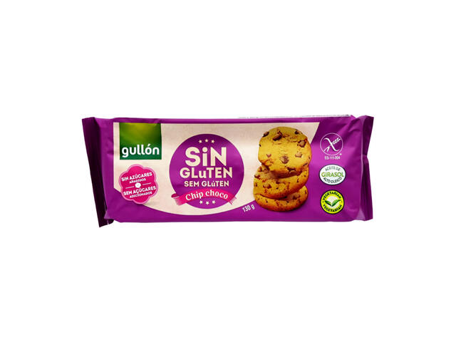 Cookies Choco Chip Sans Sucre Gullon 130g