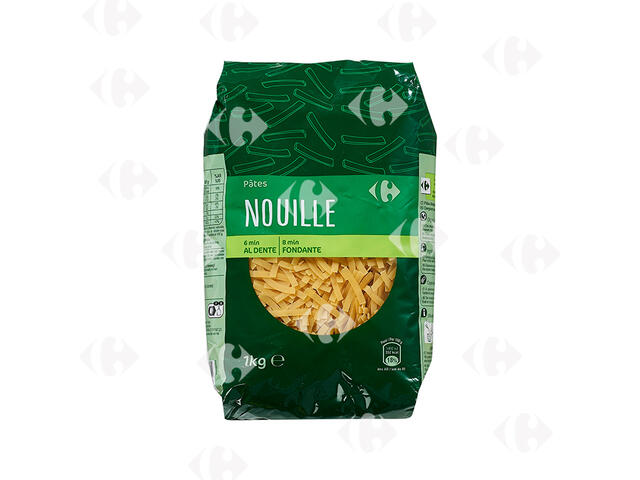 Nouilles Carrefour 1Kg.