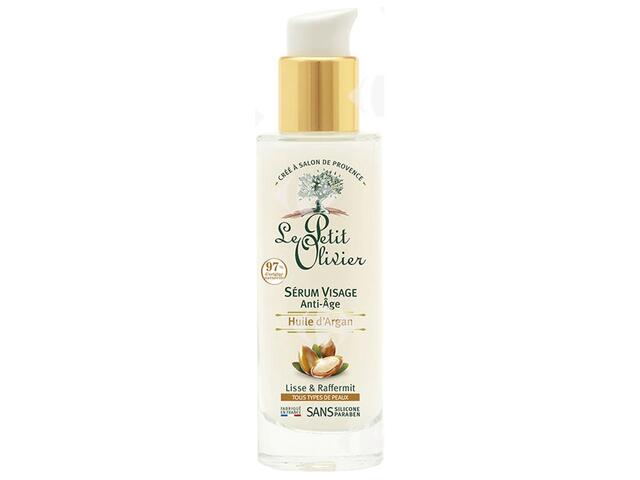 Sérum Visage Anti-âge Huile d'Argan Le Petit Olivier 30ml
