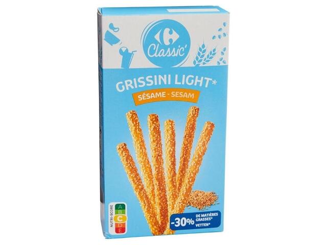 Biscuits Apéritifs au Sésame Carrefour Classic 125g