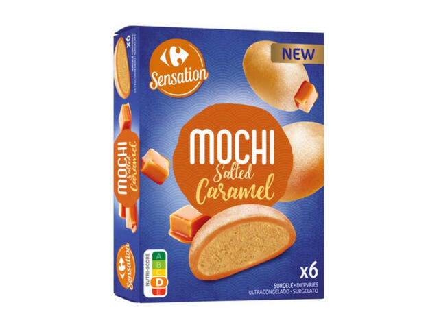 Mochis Caramel Salé Beurre Carrefour Sensation 6 unités 210g