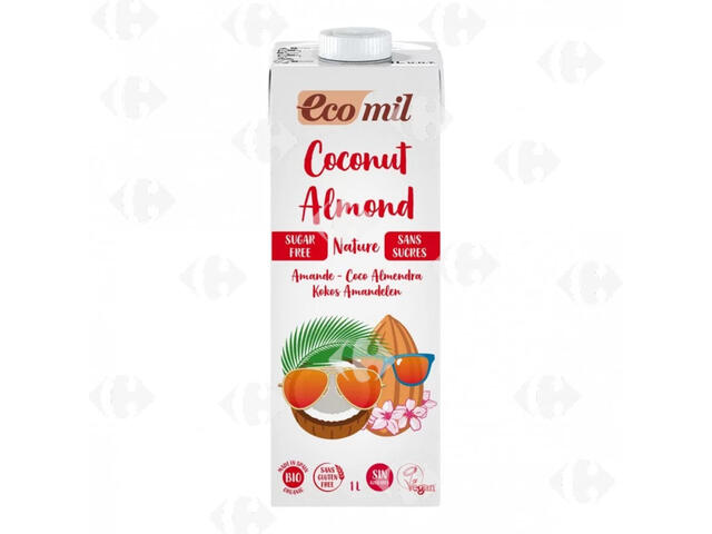 Lait d'Amande Coco Nature Bio Ecomil 1L.