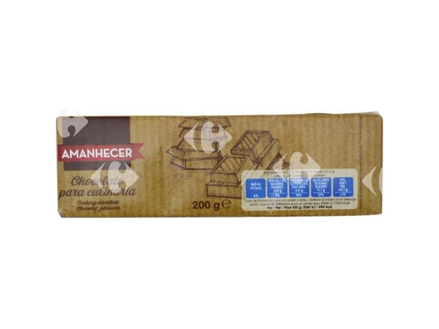 Chocolat Pâtissier Amanhecer 200g