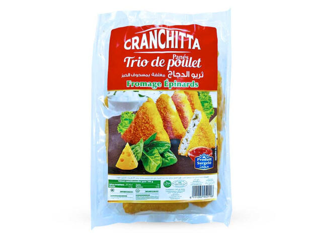 Sachet de Trio Fromage Épinard Cranchitta 300g