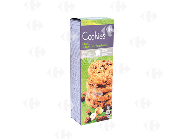 Cookies Chocolat Noisettes Carrefour 200g