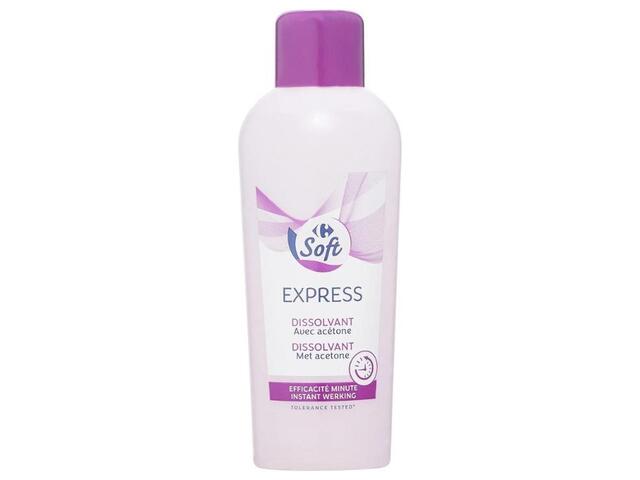 Dissolvant Express Carrefour Soft 200ml
