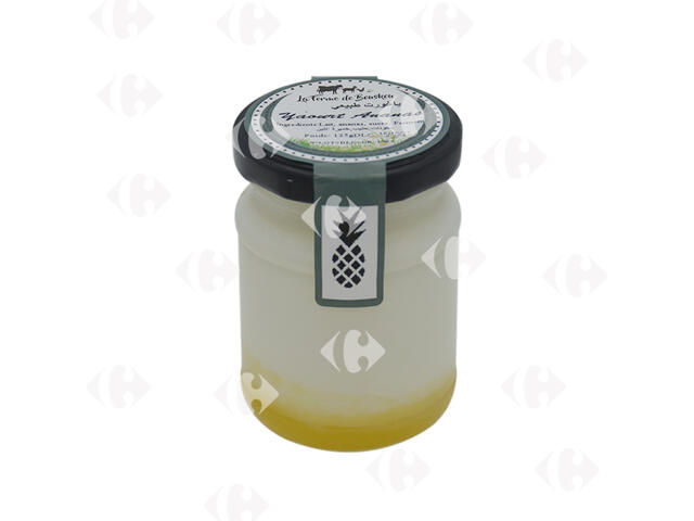 Yaourt Brassé Coulis d'Ananas La Ferme de Bouskou 125g