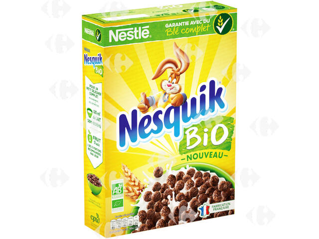 Céréales Blé Complet Nesquik Bio 375g