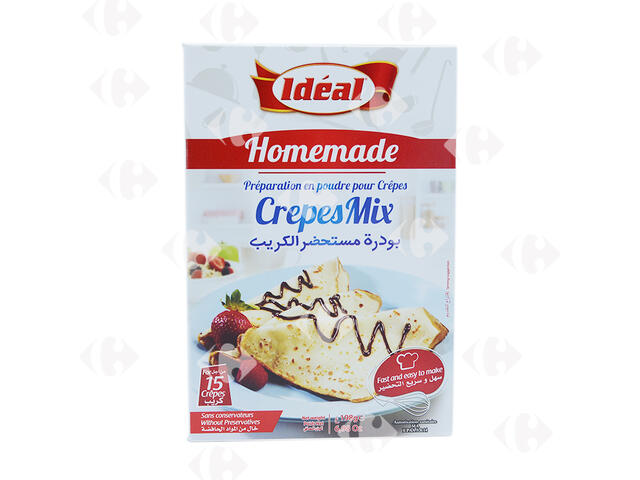 Préparation en Poudre pour Crêpes Mix Idéal 198g.