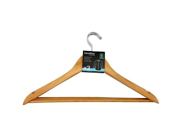 Cintres en Bois pour Chemise 3 pièces