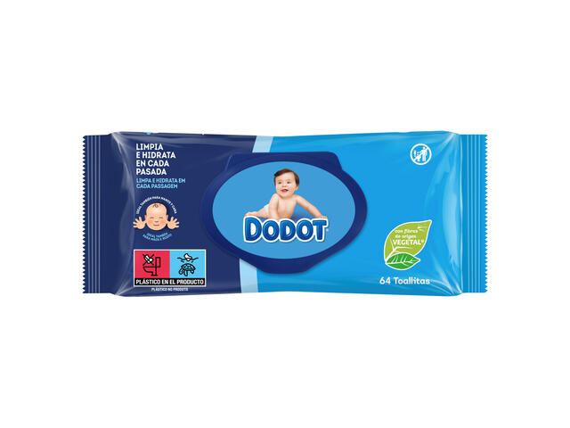 Lingettes Bébé Dodot 64 unités