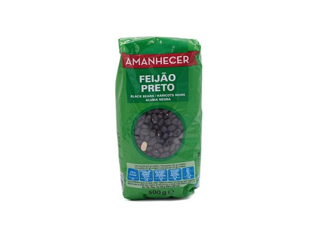 Haricot sec noir Amanhecer 500g.