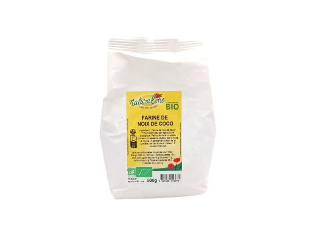 Farine de Noix de Coco Bio Naturaline 500g.