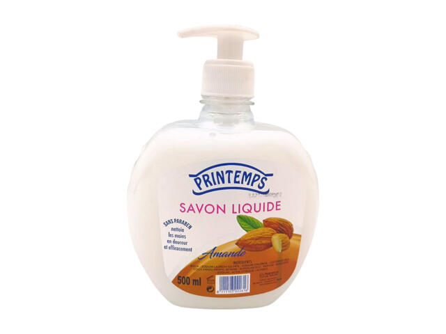 Savon Liquide Amande Printemps 500ml.