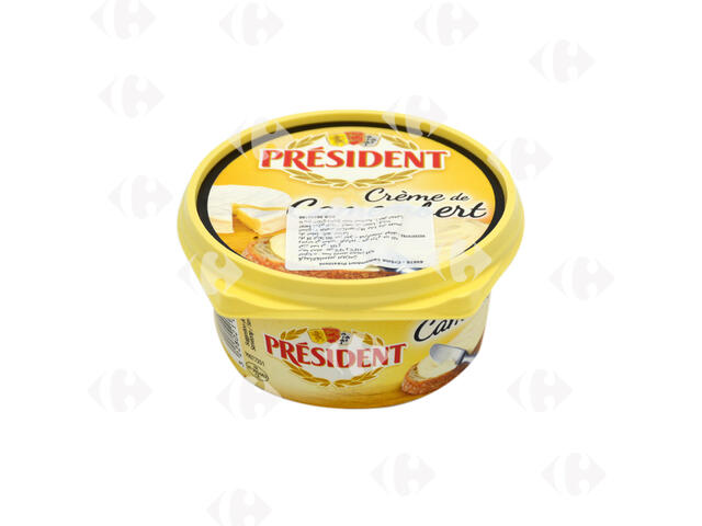 Fromage à tartiner à la crème de camembert Président 125g