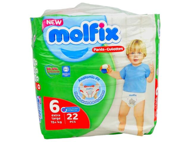 Couche Culotte Extra Large Twin Molfix 22 unités
