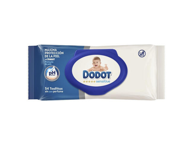 Lingettes Bébé Eau Pure Dodot 54 unités