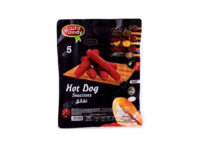 Saucisses Hot Dog Dindy 250g.