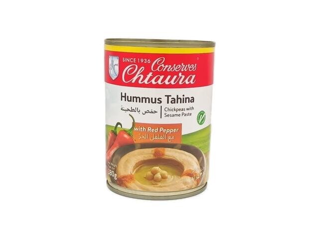 Hummus Tahina avec Piment Chtaura 380g.