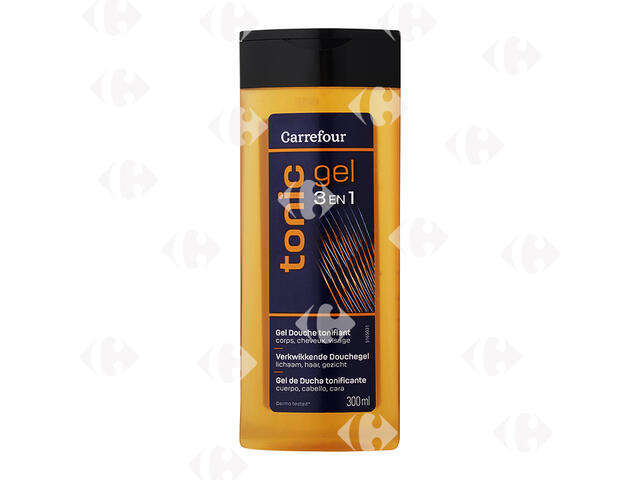 Gel Douche Tonic Homme Carrefour 300ml