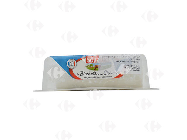 Bûche de Chèvre Nature Sous Coque Soignon 125g.