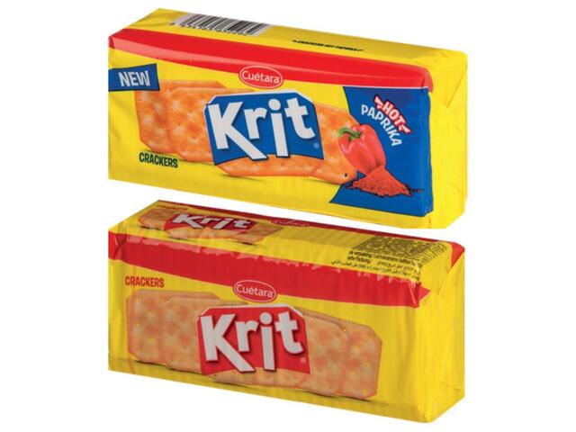 Lot de 2 Paquets de Crackers Krit 100g