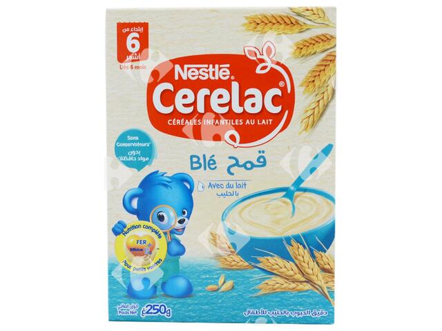 Céréale au Blé pour bébé Cerelac 250g