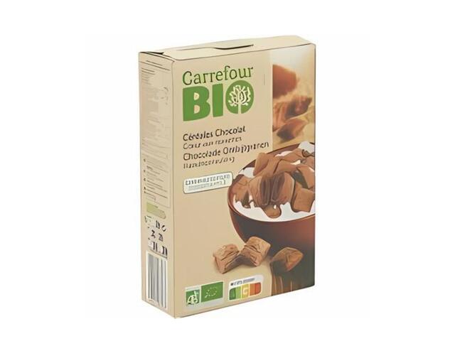 Céréales Bio Chocolat Coeur Noisettes Carrefour Bio 375g