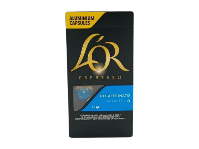 Café en Capsules Decaffeinato l'Or N6 10 unités