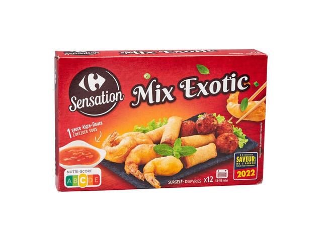 Assortiment Exotique Carrefour Exotique 200g 2 pièces