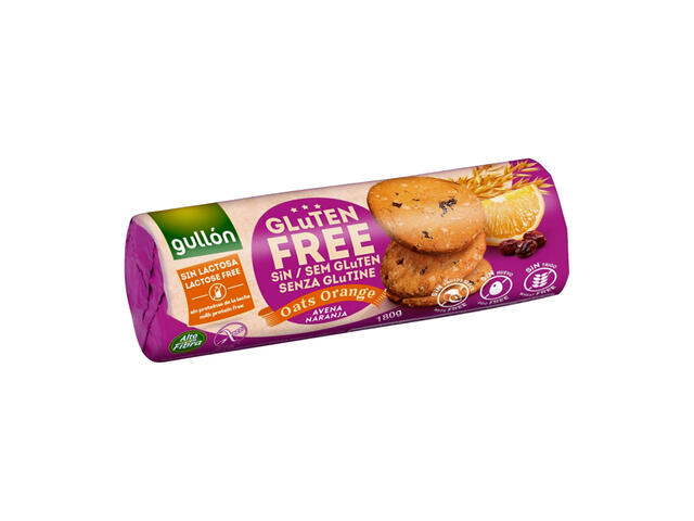 Biscuit Avoine Orange Sans Gluten Gullon 180g