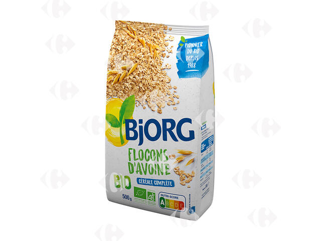 Flocons d'Avoine Bio Bjorg 500g