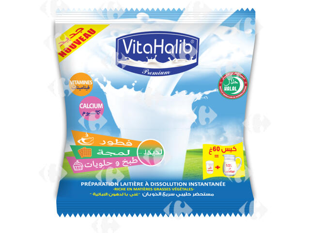 Lait en Poudre Vitahalib 60g