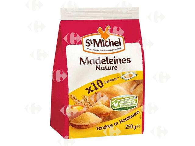 Madeleines Individuelles Nature St Michel 250g