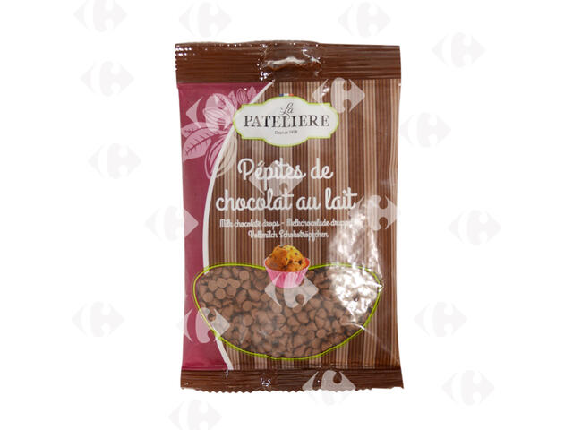 Pépites de Chocolat au Lait La Pateliere 100g