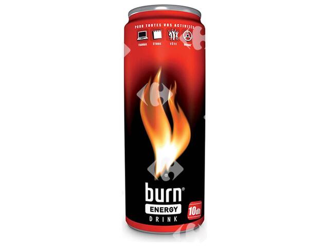 Boisson énergisante Burn canette 25cl