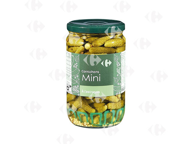 Bocal Mini Cornichons Carrefour 72cl