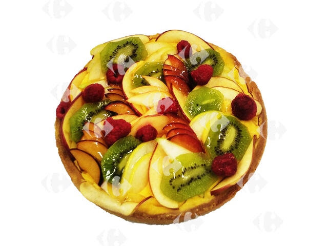 Tarte aux fruits 6 personnes.