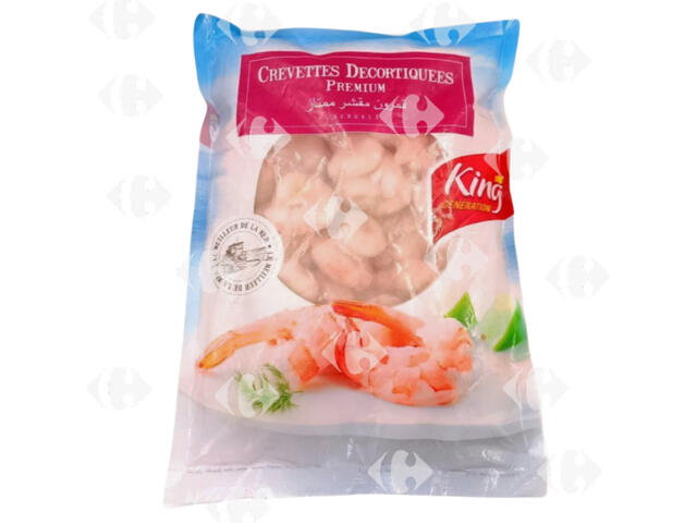 Crevettes Décortiquées Premium 30/50 Fisher King 400g