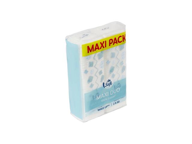 Coton Maxi Duo Carrefour Soft 2x80g