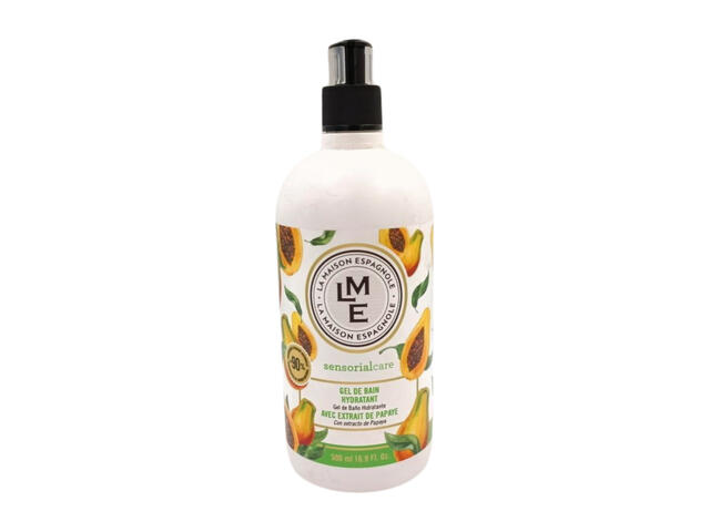 Gel de Bain Hydratant Papaye LME 500ml.